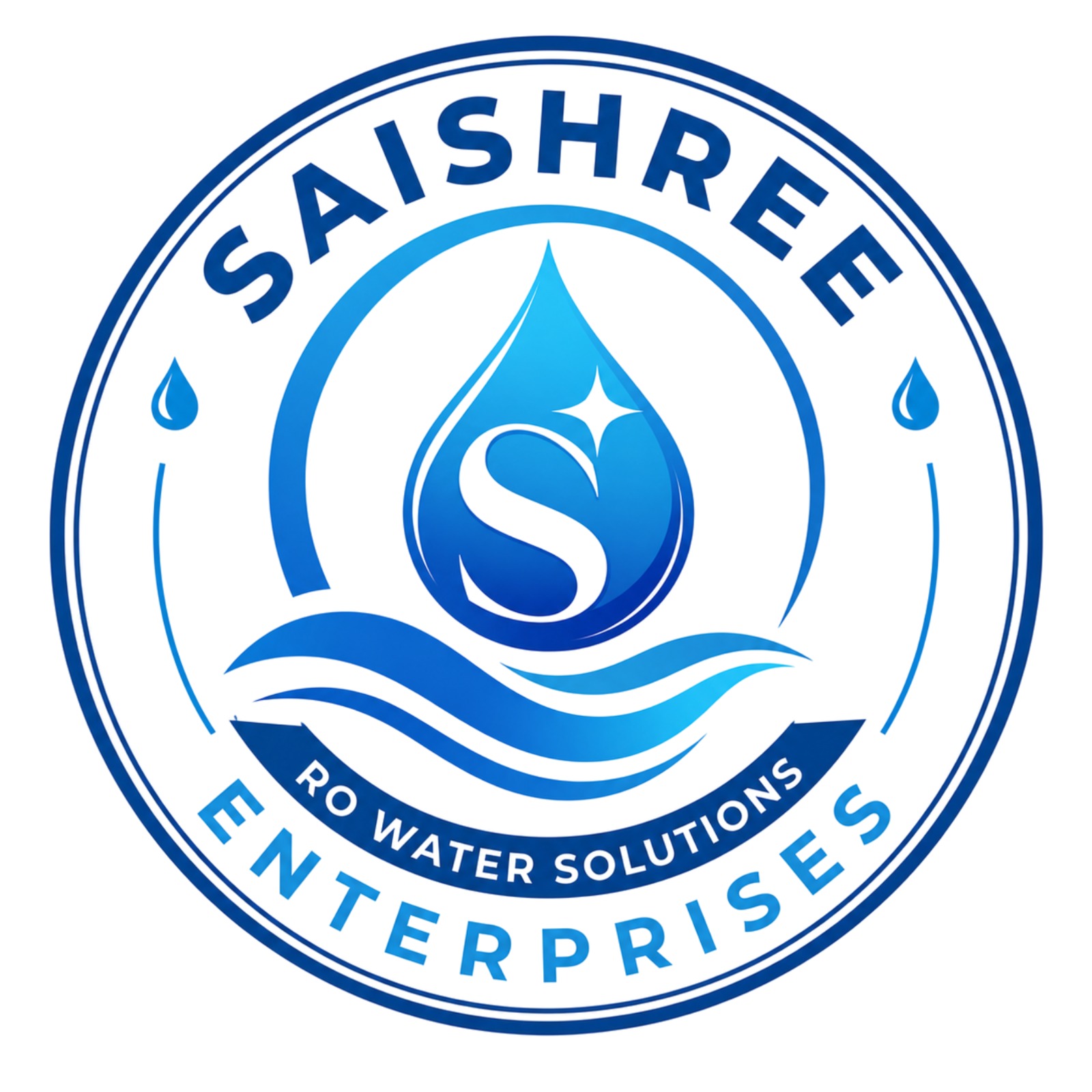Quality Water System Logo PNG